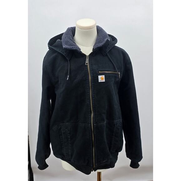 Carhartt Wildwood Sherpa Lined Jacket – Black – Size Large - Picture 1 of 6